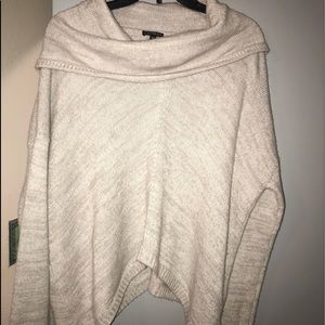Express cow neck sweater